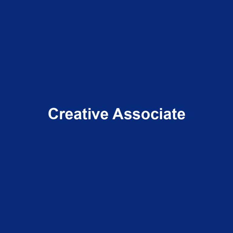 Creative Associate