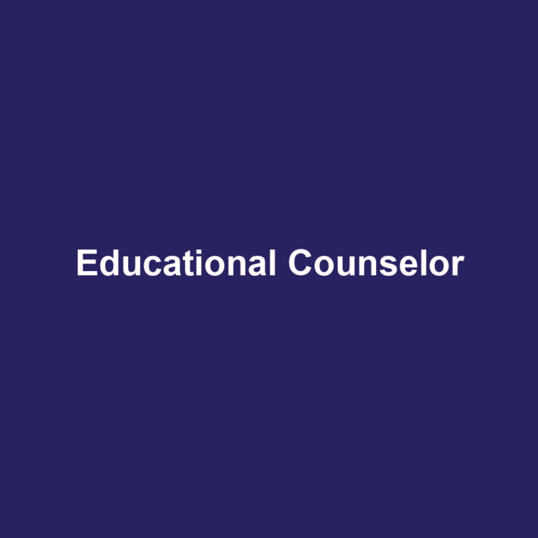 Educational Counselor