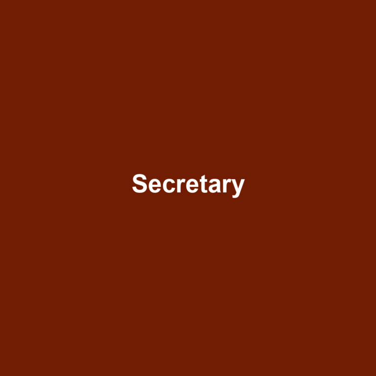 Secretary