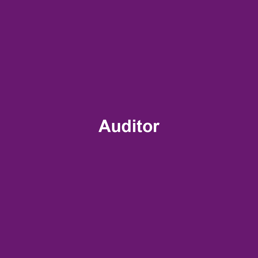 Auditor