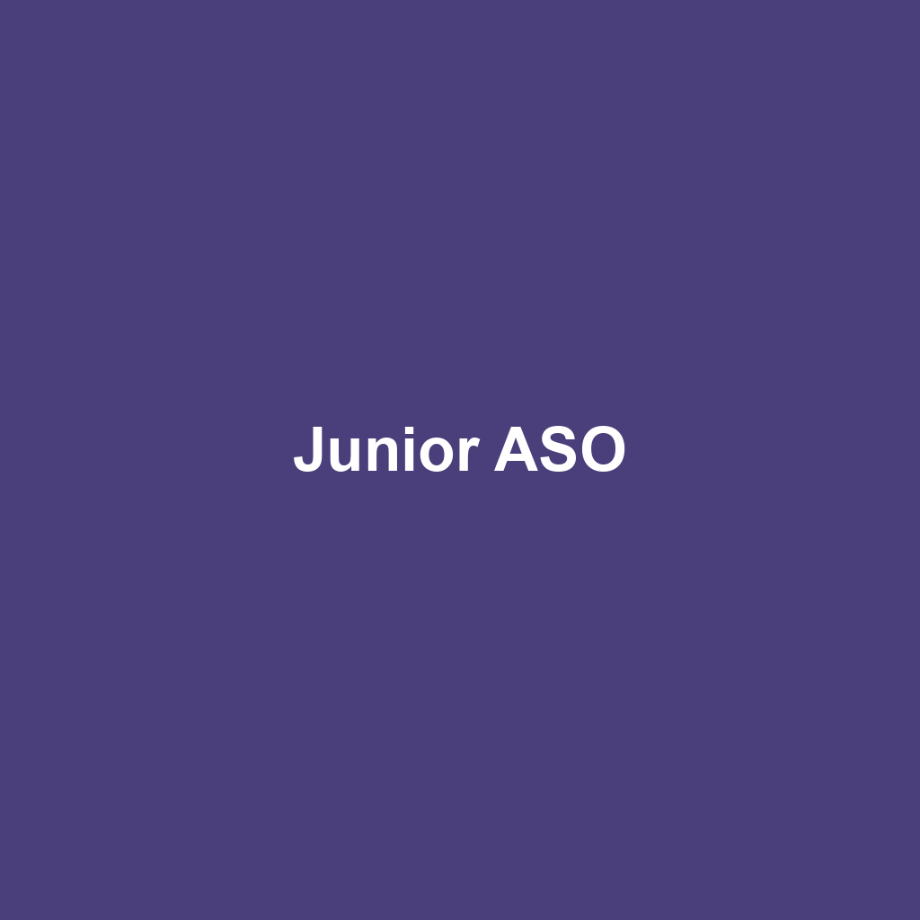 Junior ASO