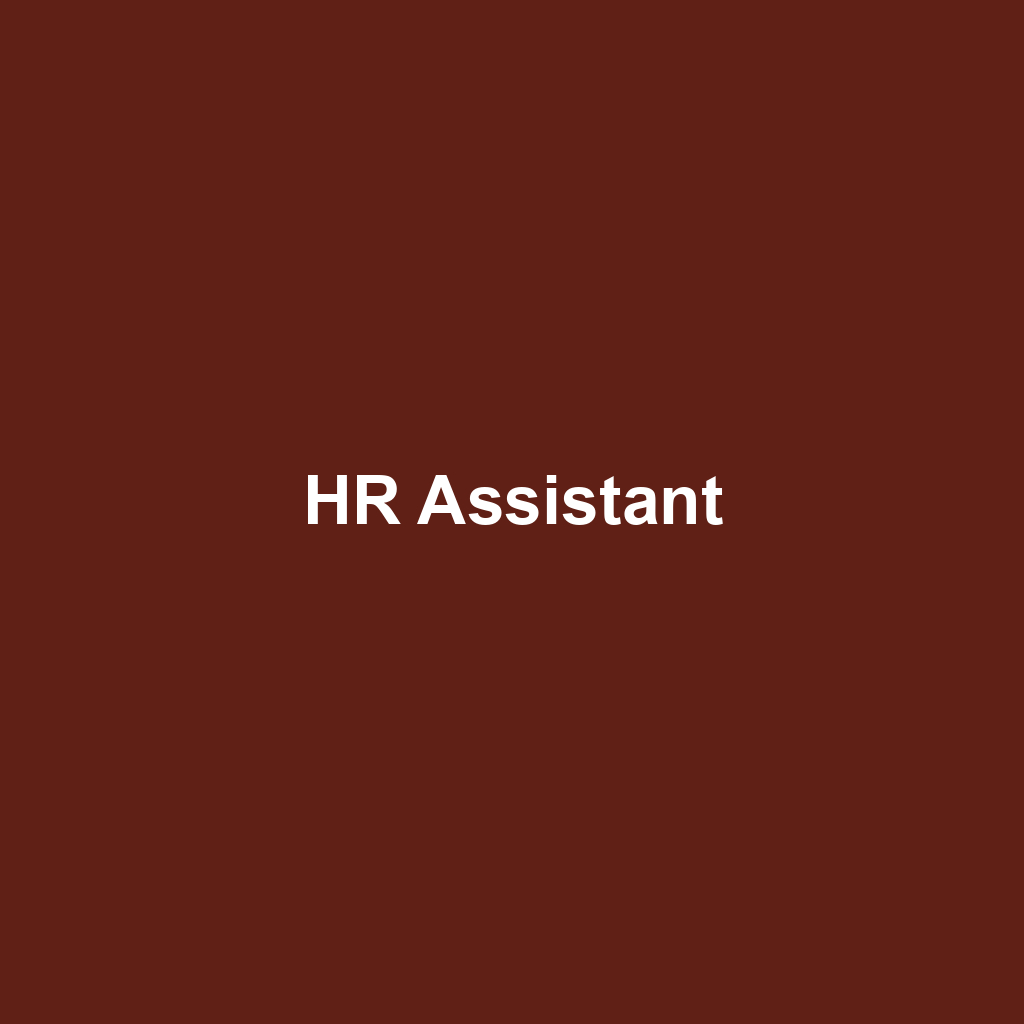 HR Assistant