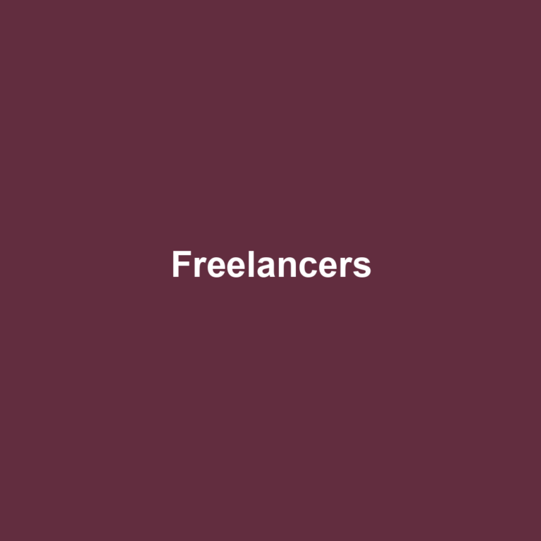 Freelancers