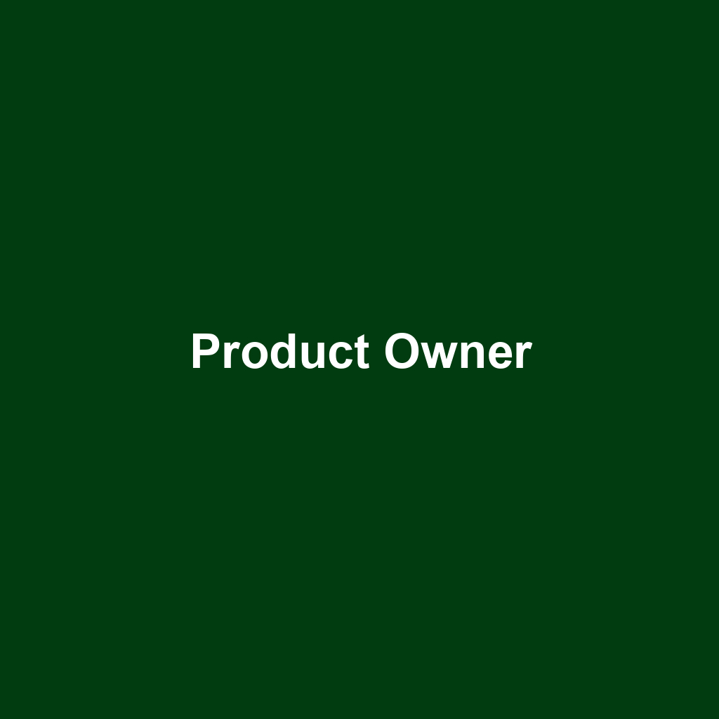 Product Owner