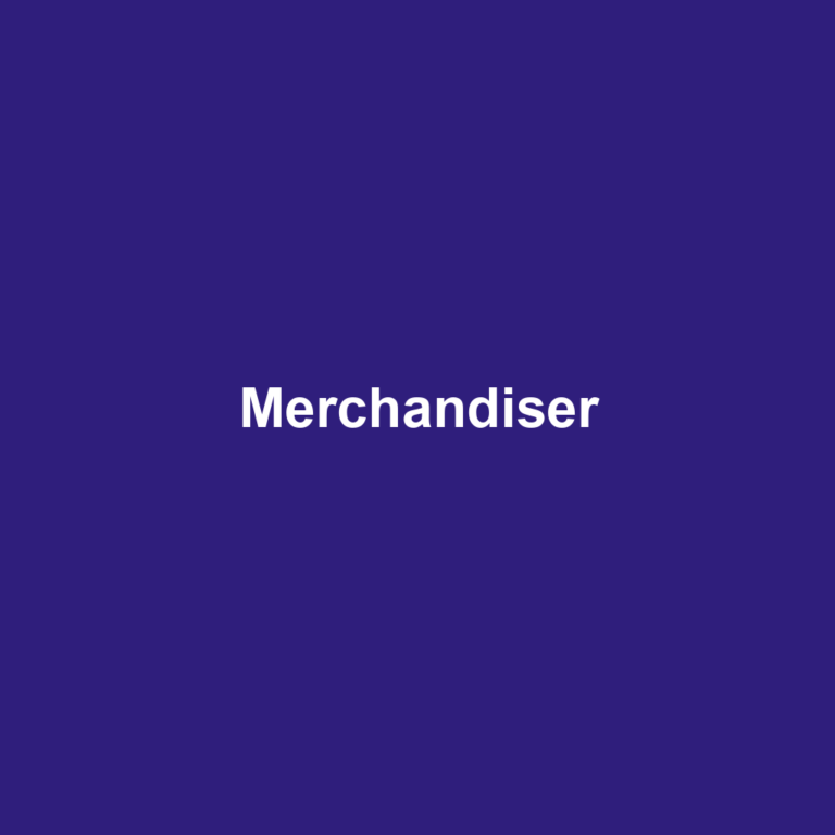 Merchandiser