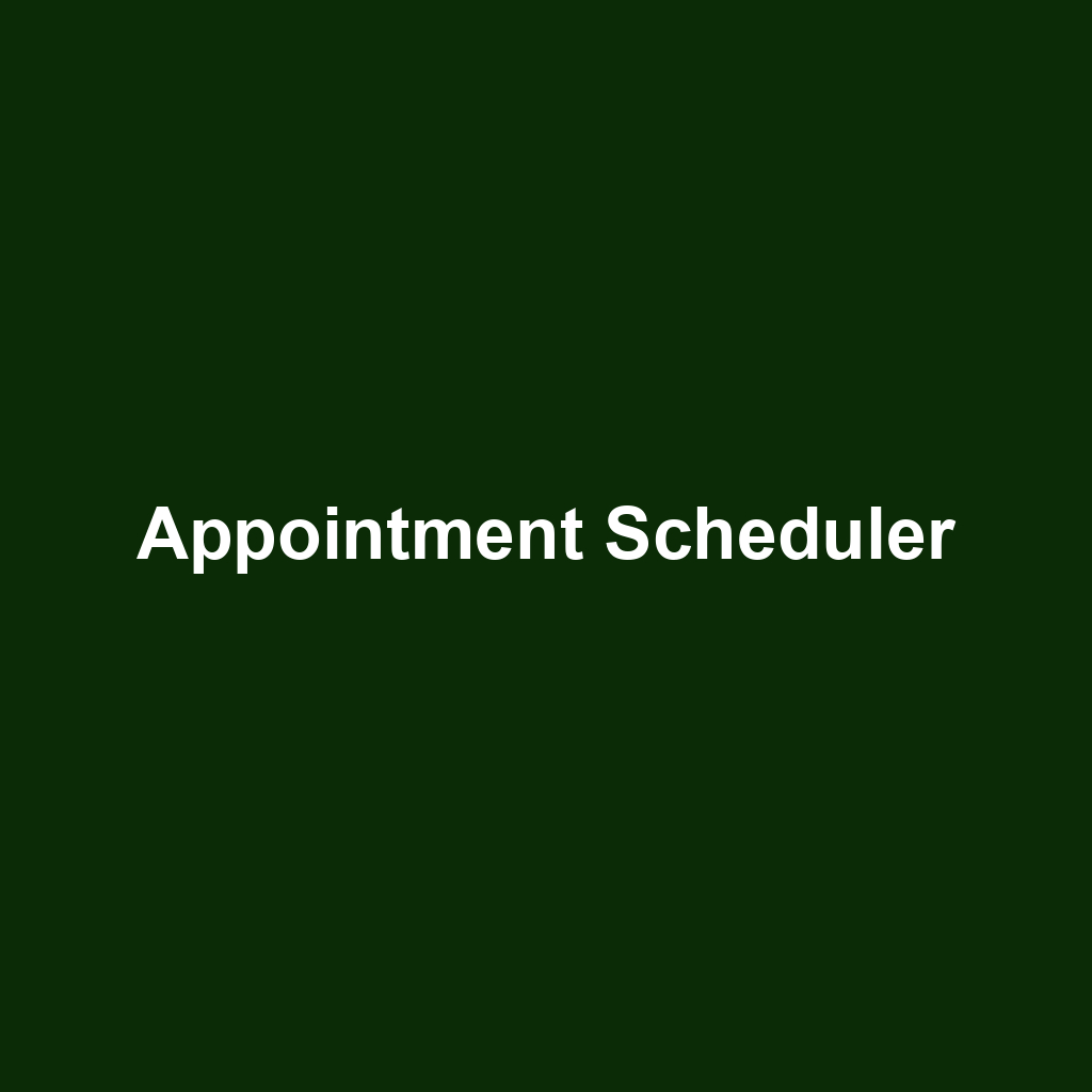 Appointment Scheduler