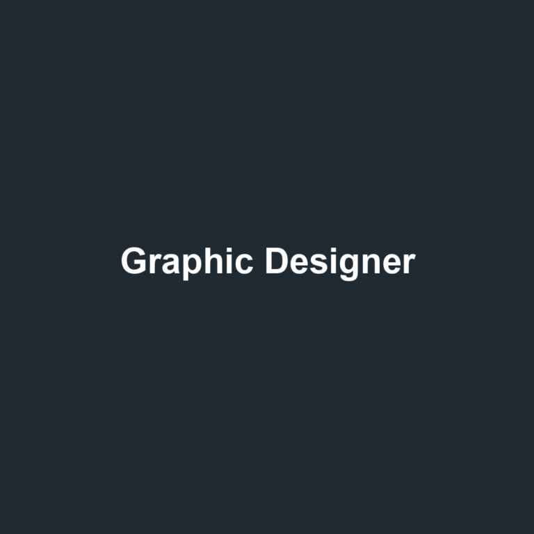 Graphic Designer