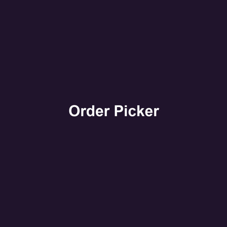 Order Picker