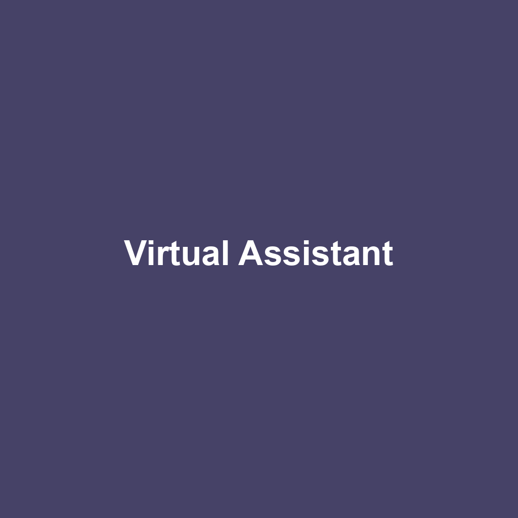 Virtual Assistant