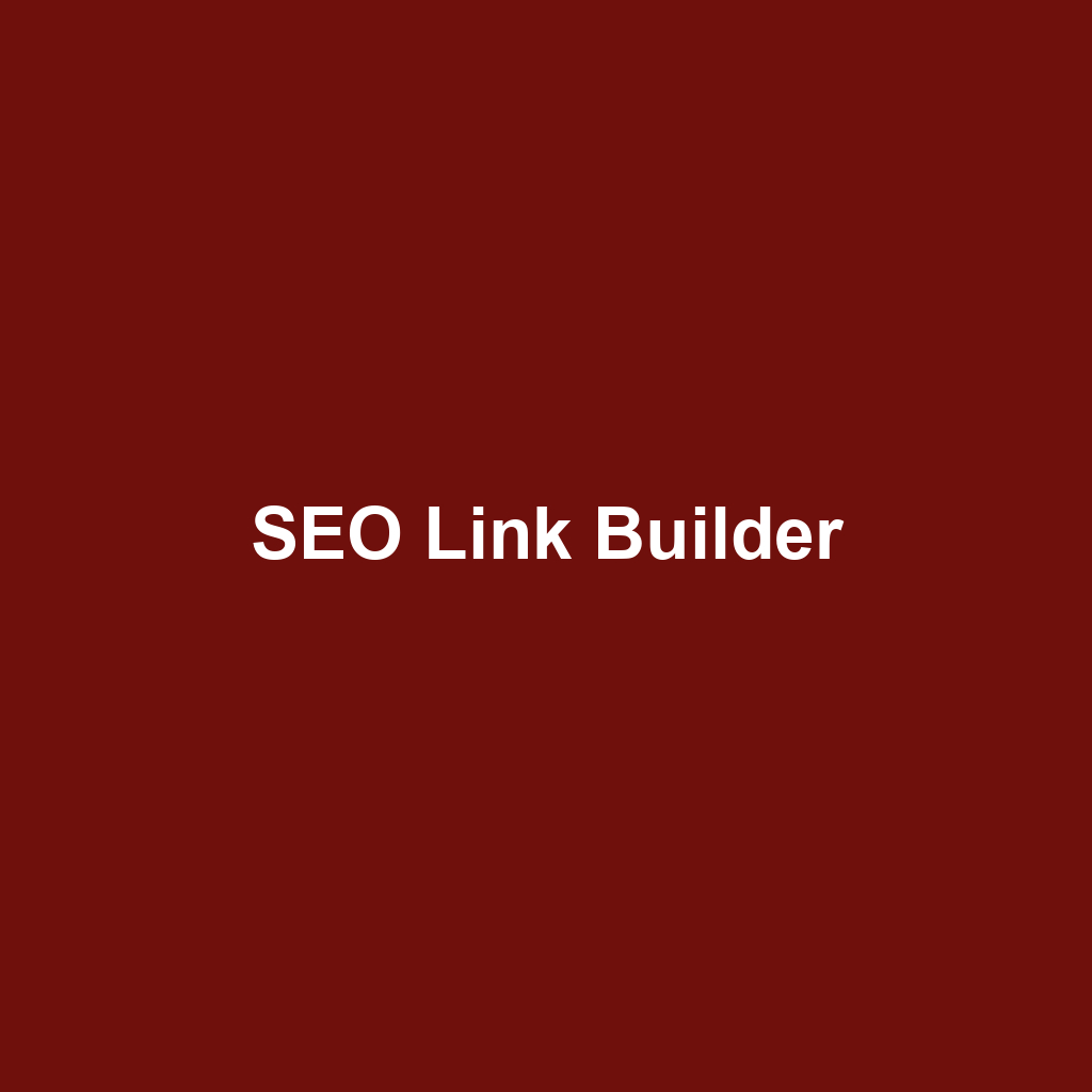 SEO Link Builder