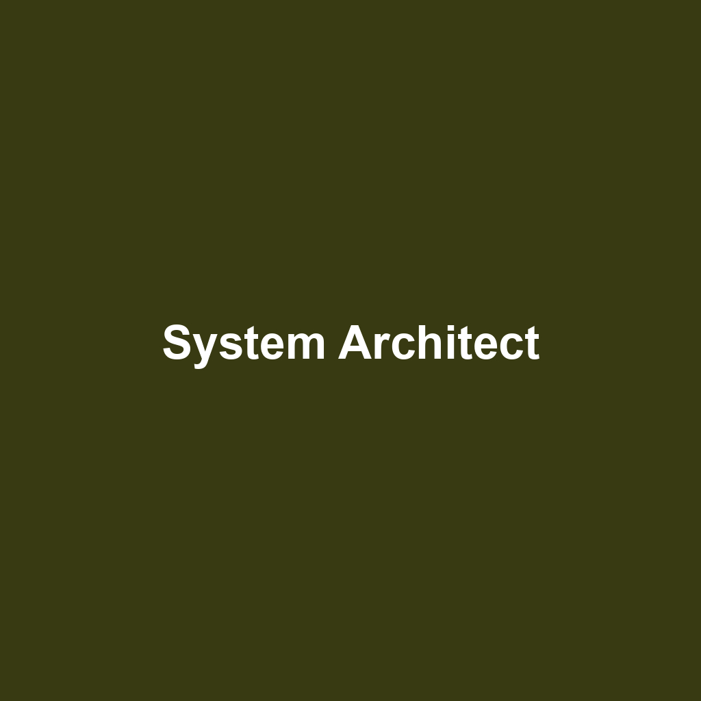 System Architect