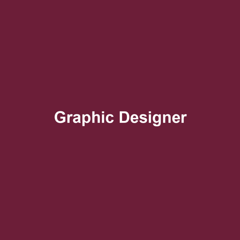 Graphic Designer