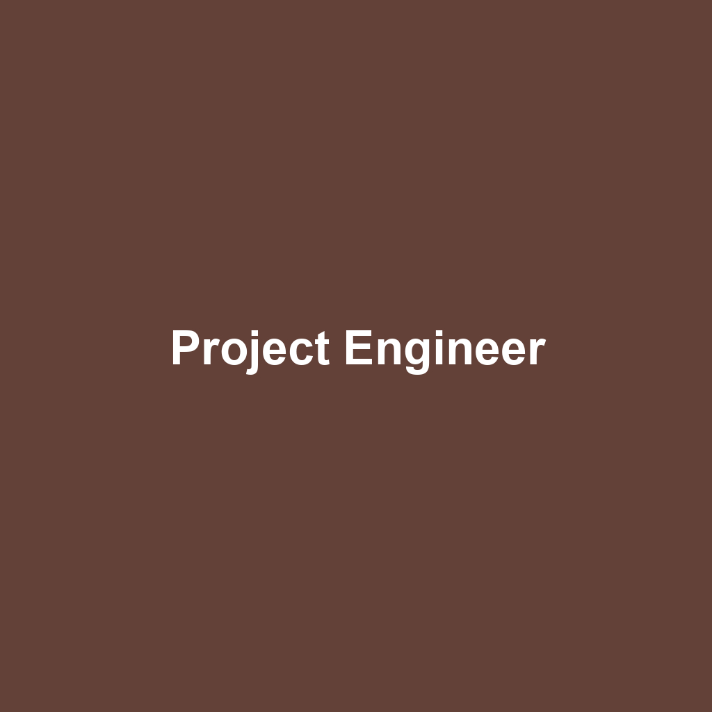 Project Engineer